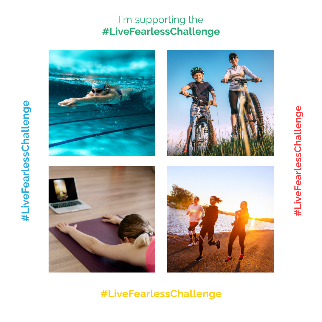 I'm Supporting the Live Fearless Challenge