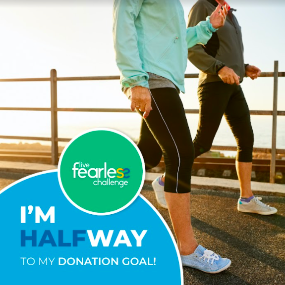 Halfway to Donation Goal 2021