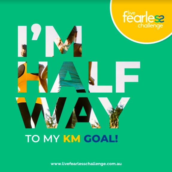 Halfway to KM Goal 2021