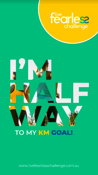 Halfway to KM Goal 2021 (Story)