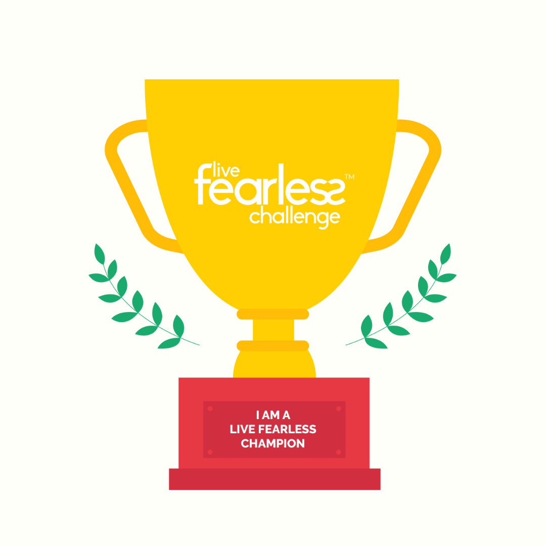 Live Fearless 2020 Champion - White